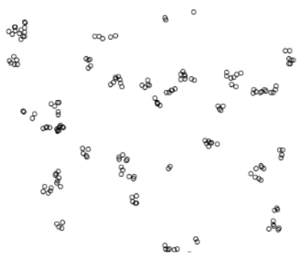 Simulation of particle diffusion, courtesy of Professor James L. Thomas. Simulation of particle diffusion, courtesy of Professor James L. Thomas.