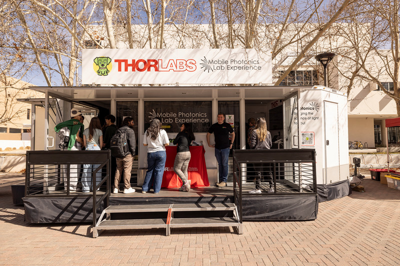 ThorLabs set up next to PAIS